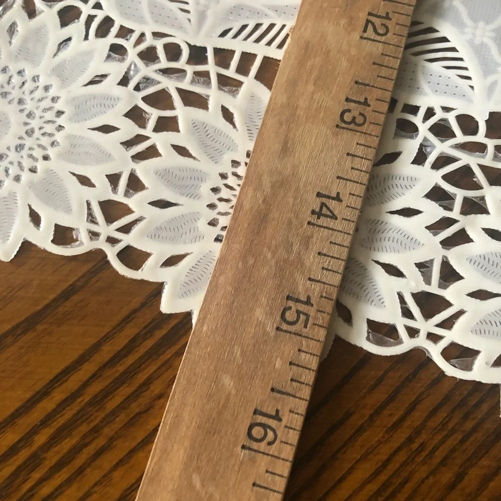 Vintage Table Runner Reversible & Wipeable